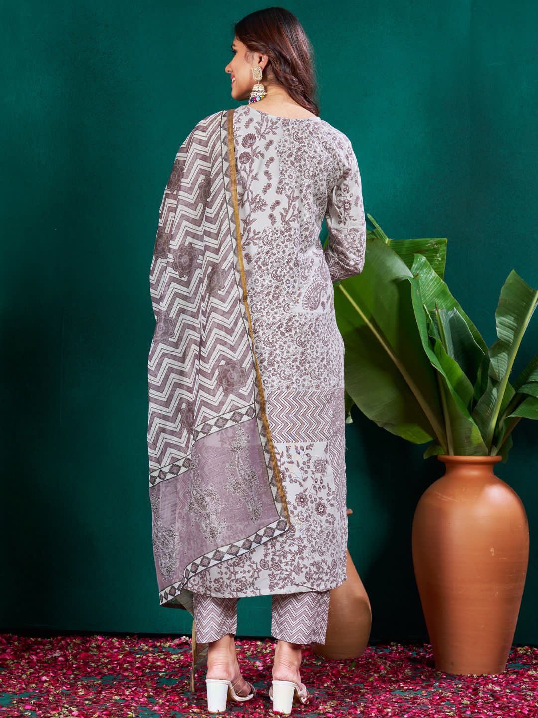 Rayon Indian salwar kameez set wedding wear Readymade dress