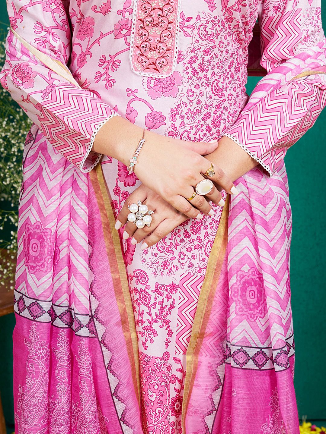 Rayon Indian salwar kameez set wedding wear Readymade dress