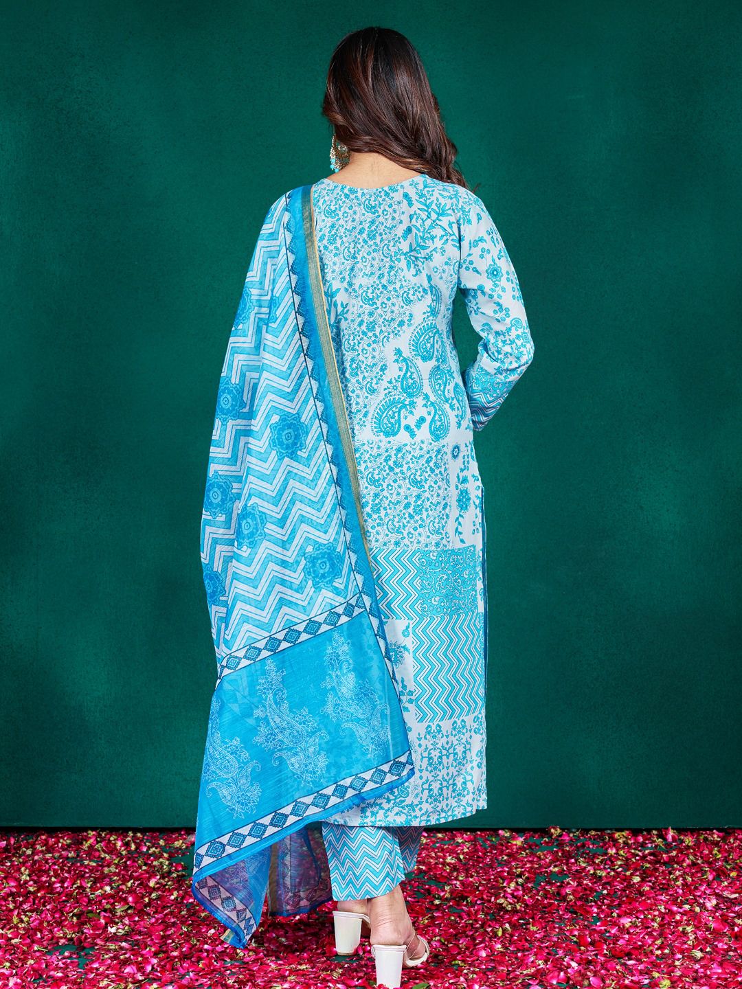Rayon Indian salwar kameez set wedding wear Readymade dress