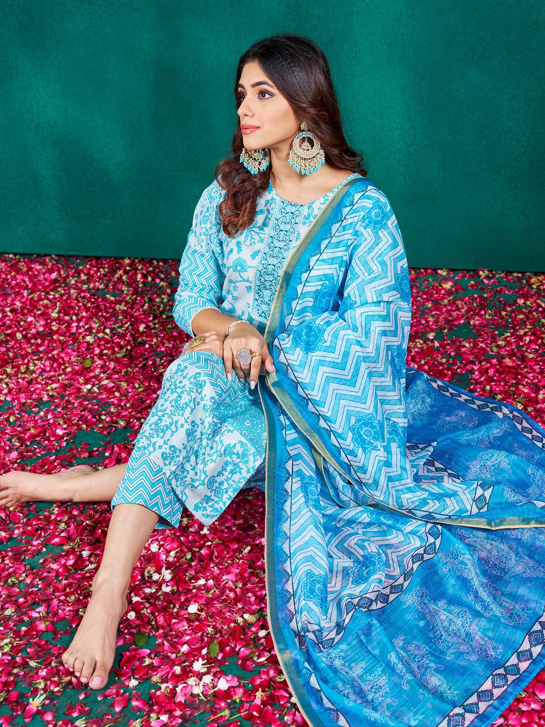 Rayon Indian salwar kameez set wedding wear Readymade dress