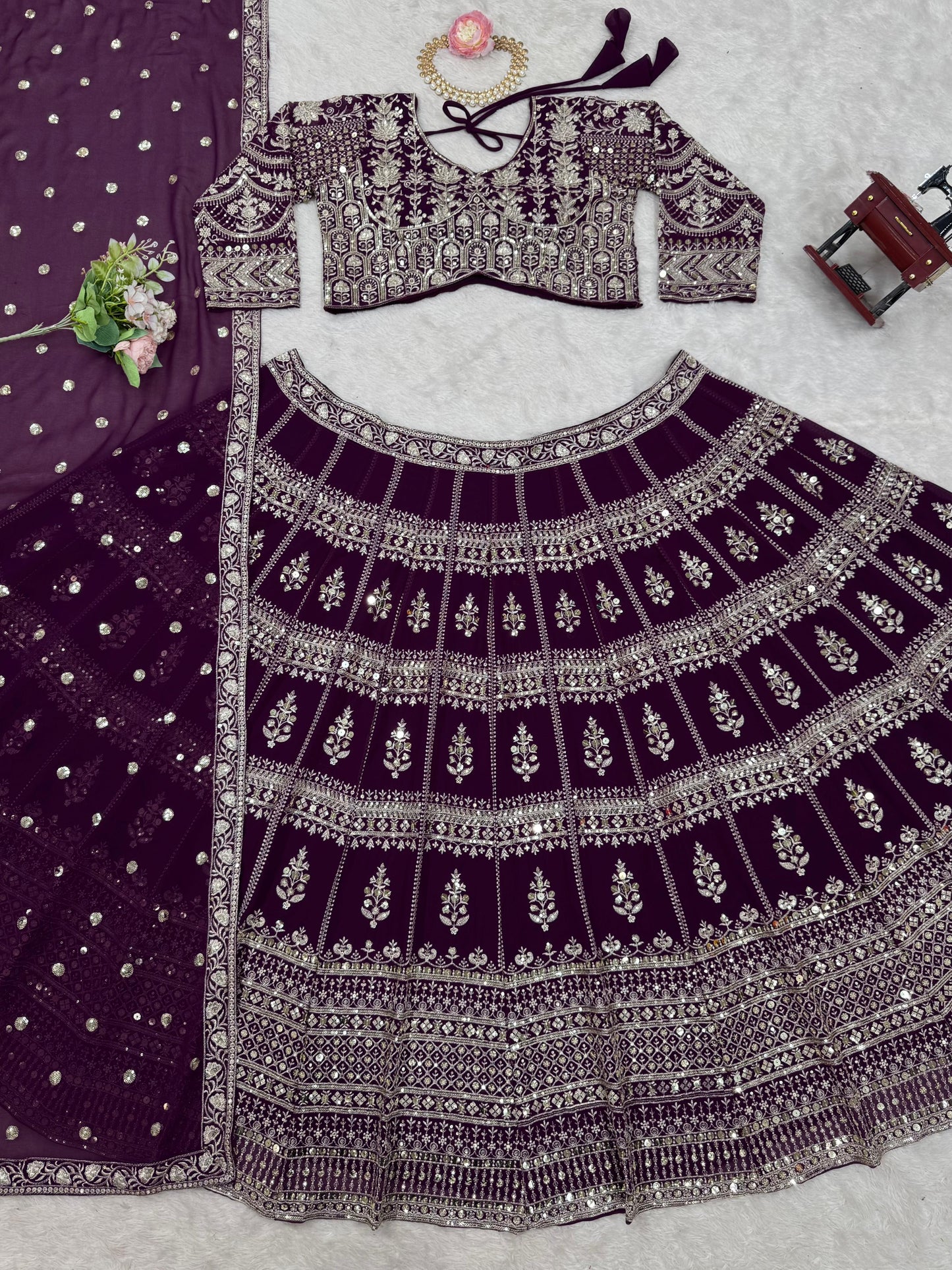 Premium lehenga choli for wedding Readymade Stitched Indian dress