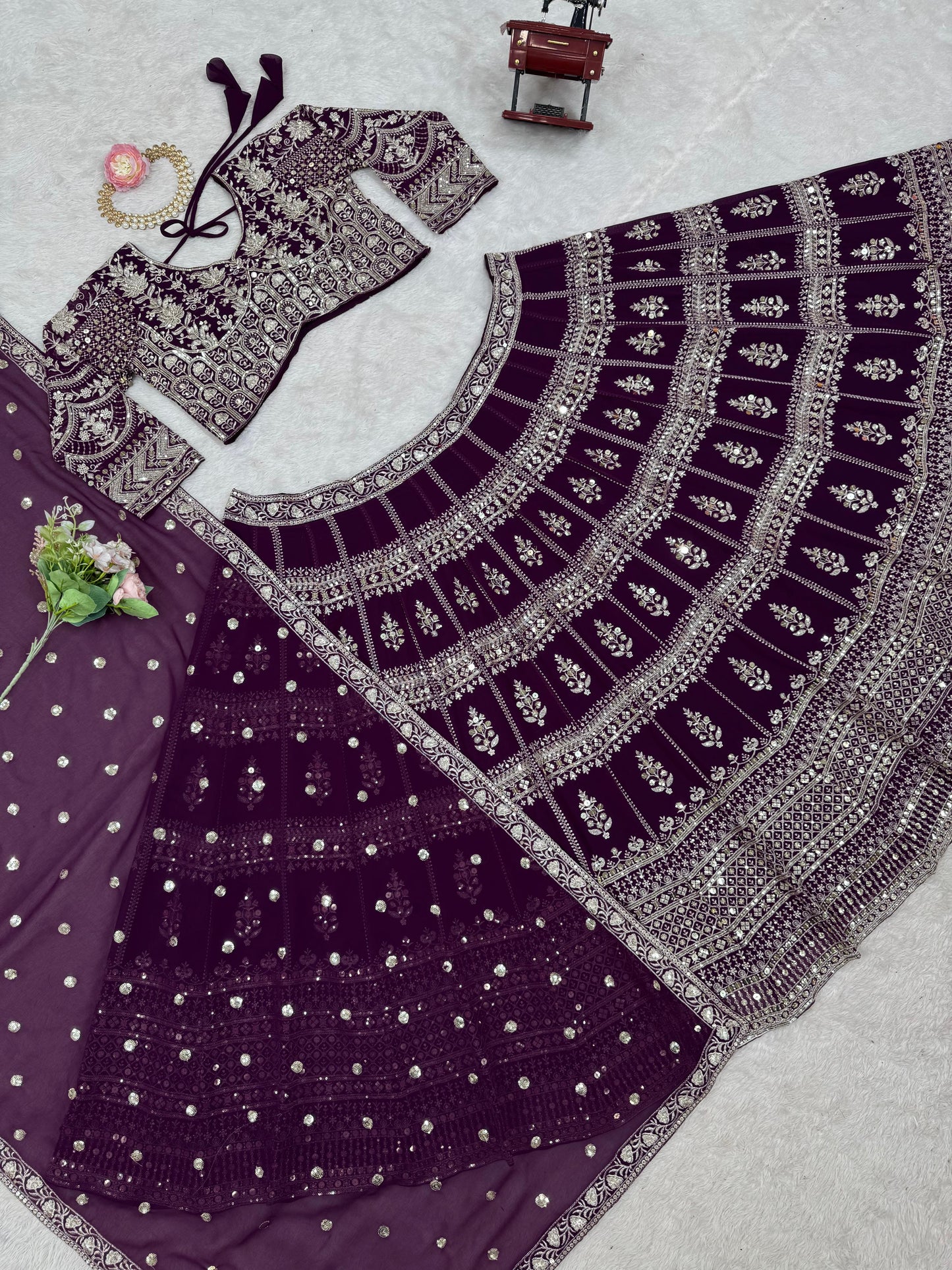 Premium lehenga choli for wedding Readymade Stitched Indian dress