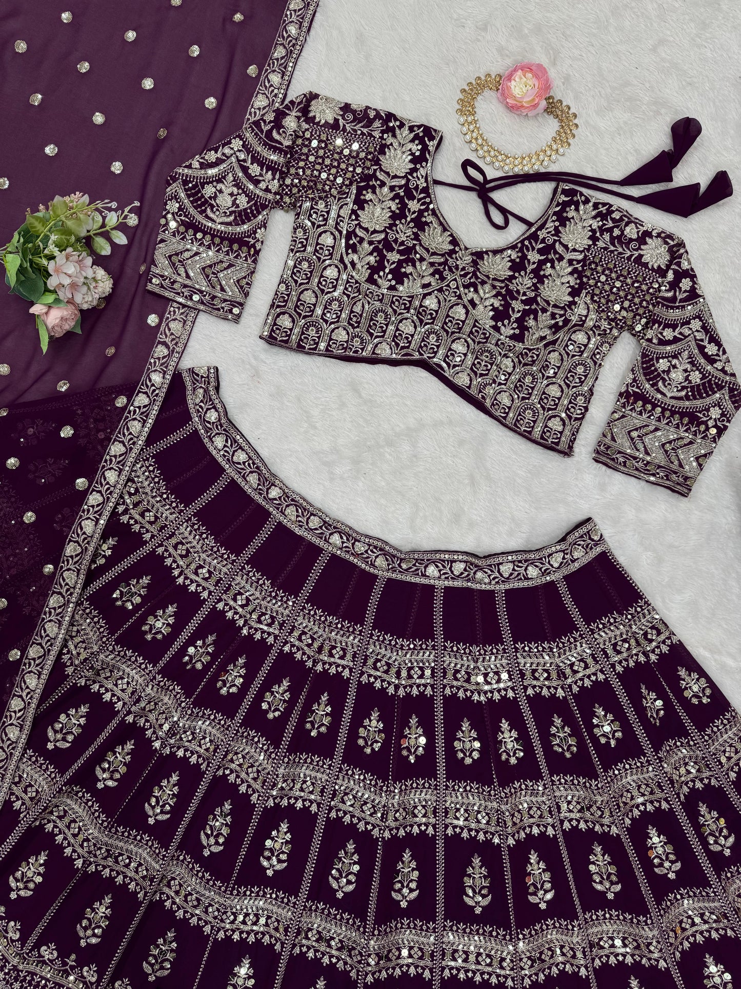 Premium lehenga choli for wedding Readymade Stitched Indian dress