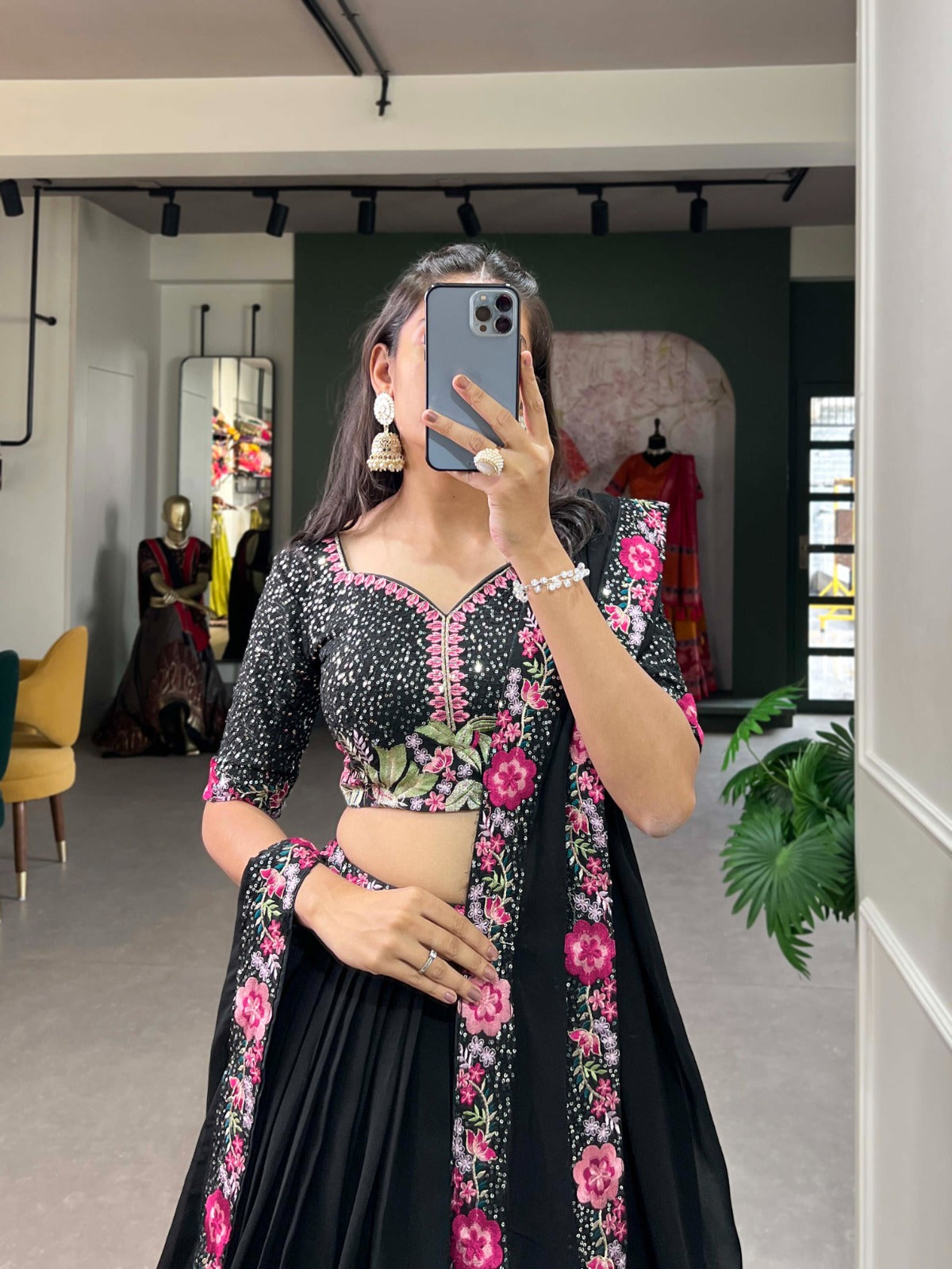 Premium Wedding lehenga choli Readymade Indian stitched Lehenga dress