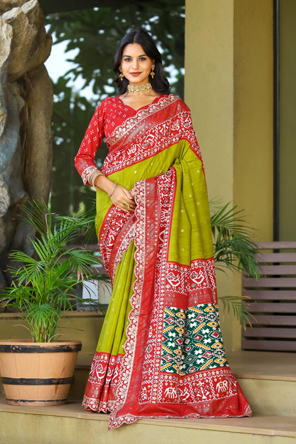 Silk saree Ready To Wear Designer stitched Indian saree