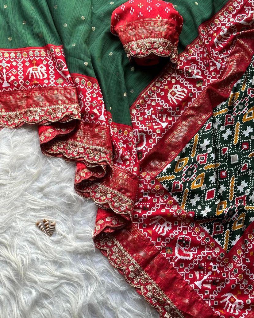 Silk saree Ready To Wear Designer stitched Indian saree