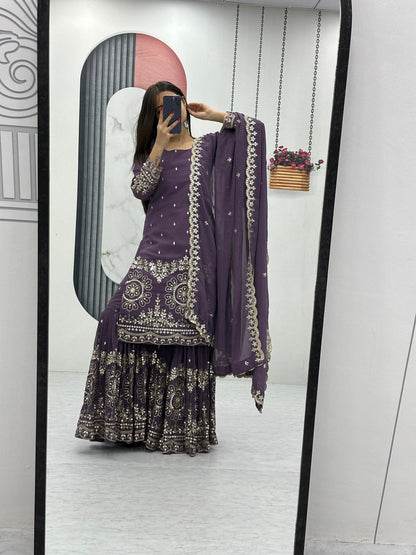 Sharara Suit Set for wedding Readymade Indian Dress Salwar Kameez