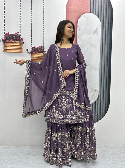 Sharara Suit Set for wedding Readymade Indian Dress Salwar Kameez