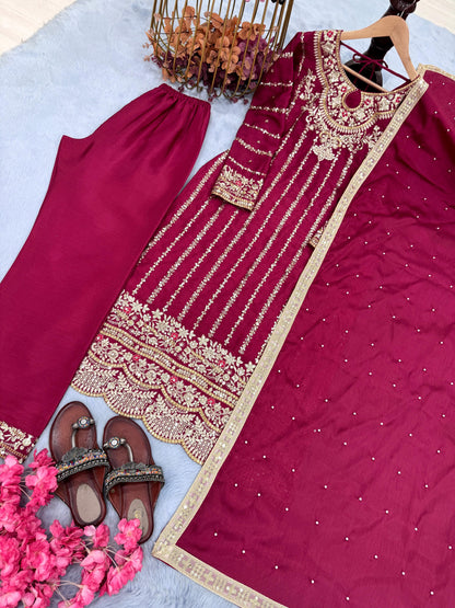Pink pakistani salwar kameez suit Readymade Festival Indian Dress