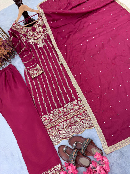 Pink pakistani salwar kameez suit Readymade Festival Indian Dress