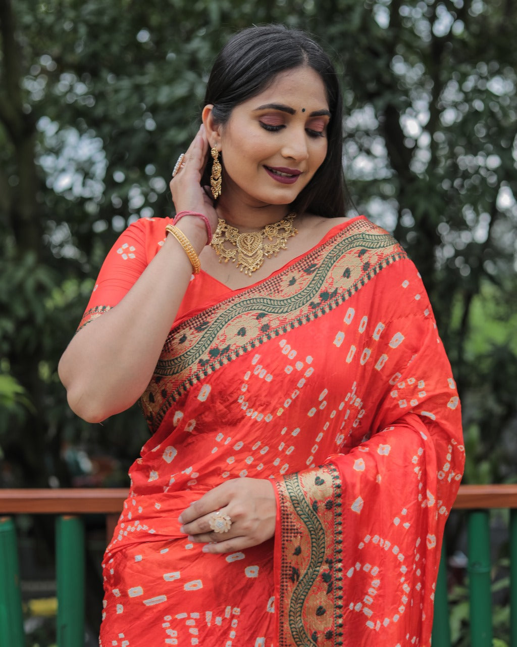 Premium Designer multicolor Readymade saree for wedding Festival with stitched blouse