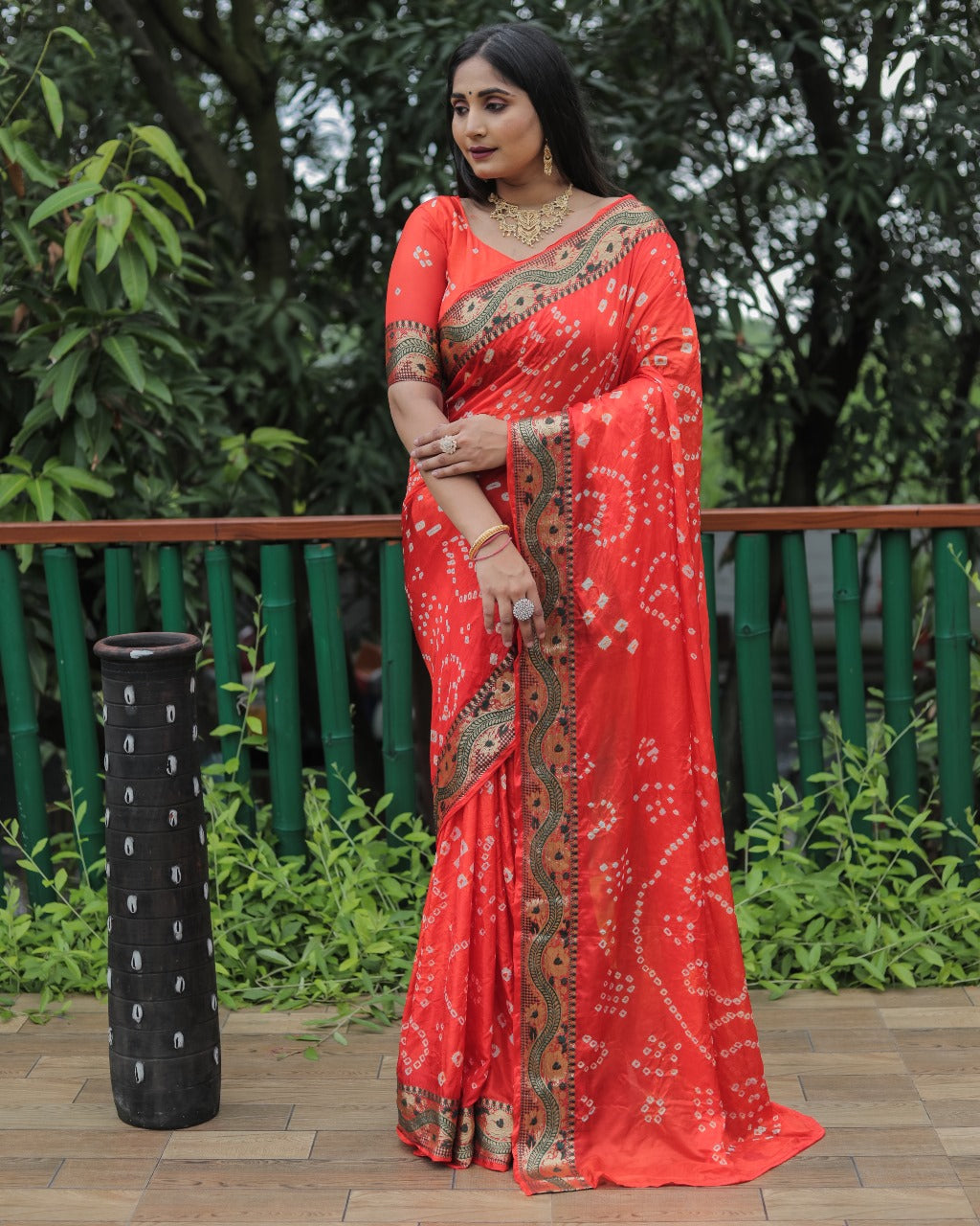 Premium Designer multicolor Readymade saree for wedding Festival with stitched blouse