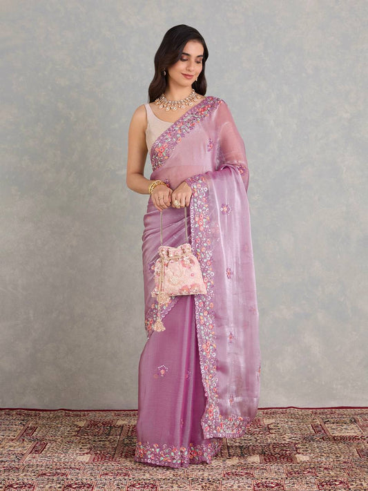 Ready To Wear saree with stitched blouse wedding Festival Saree