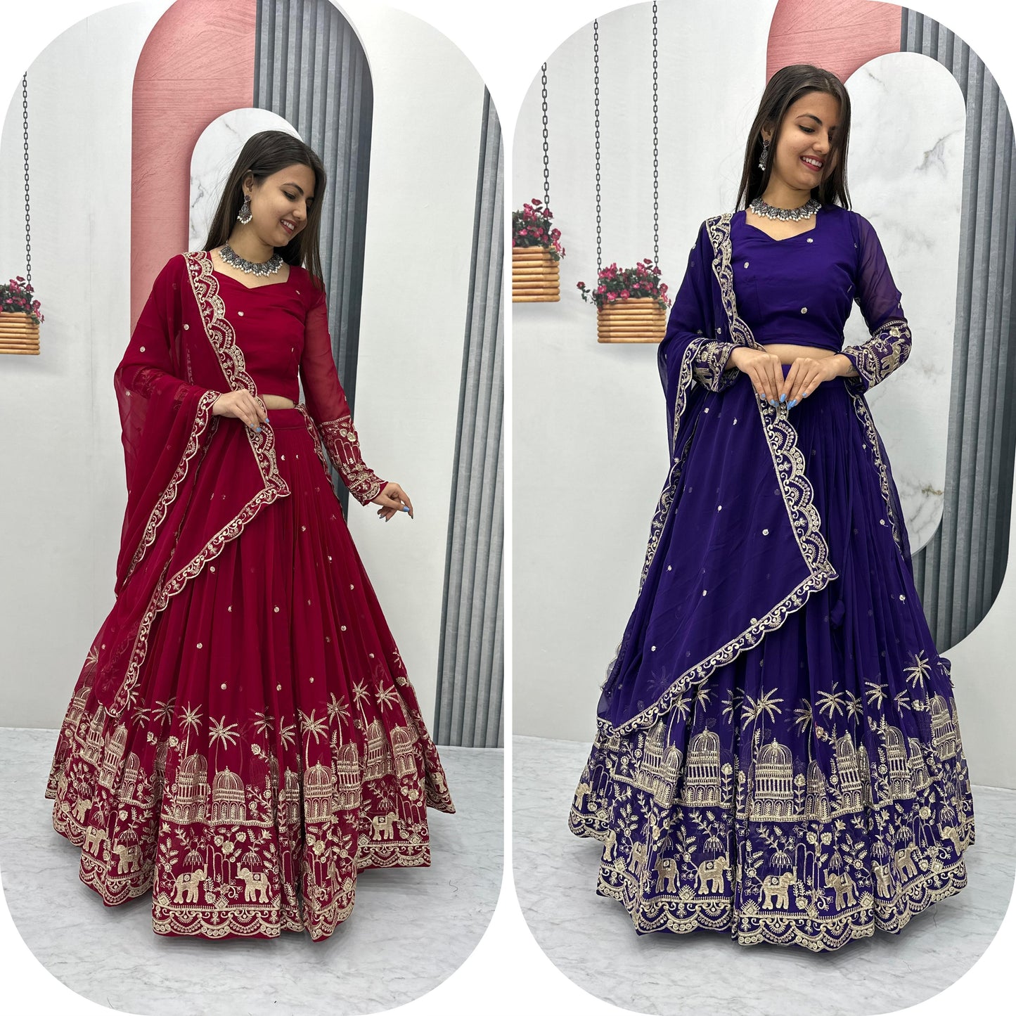 Premium Wedding Festival Indian lehenga choli