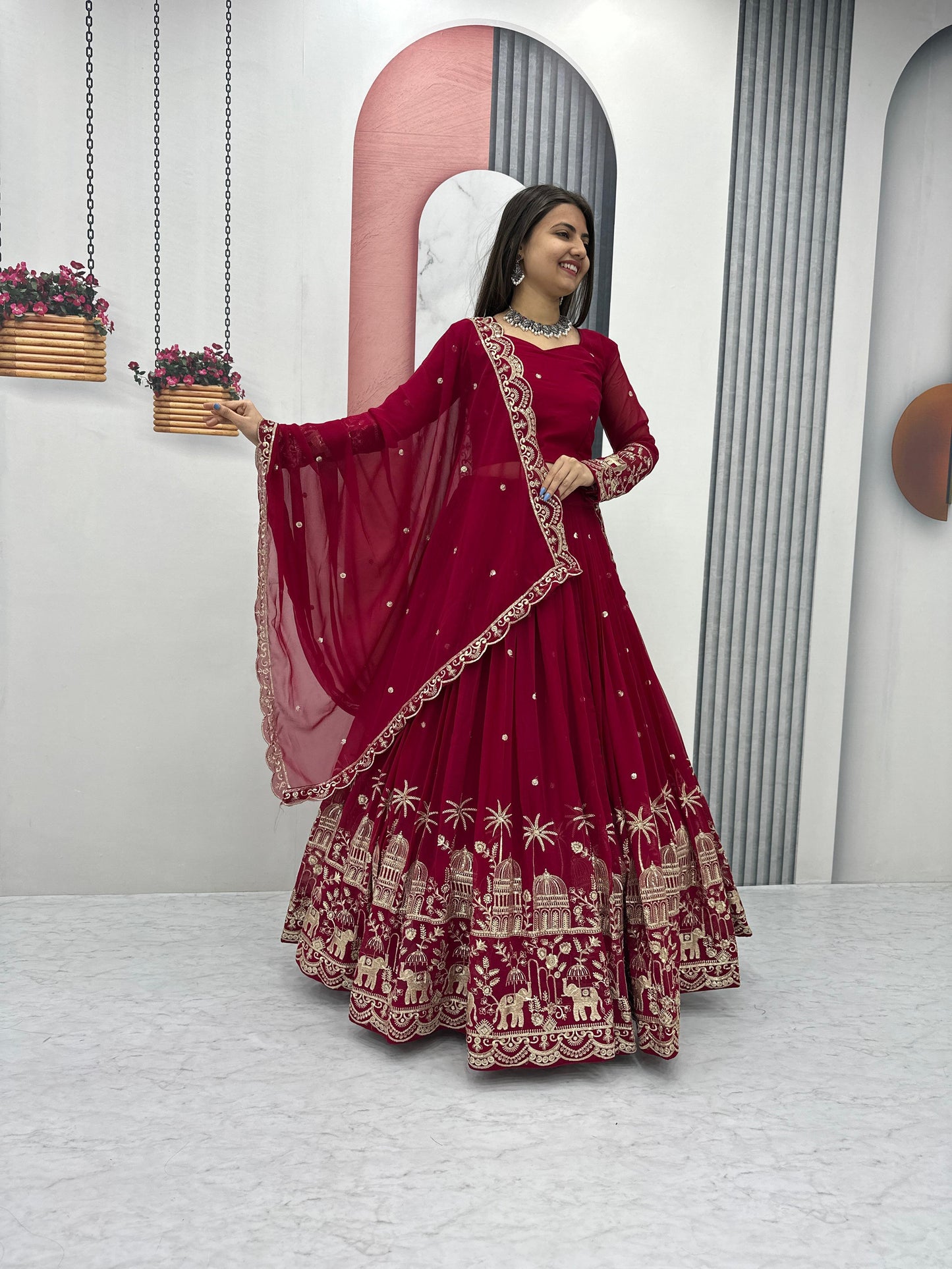 Premium Wedding Festival Indian lehenga choli