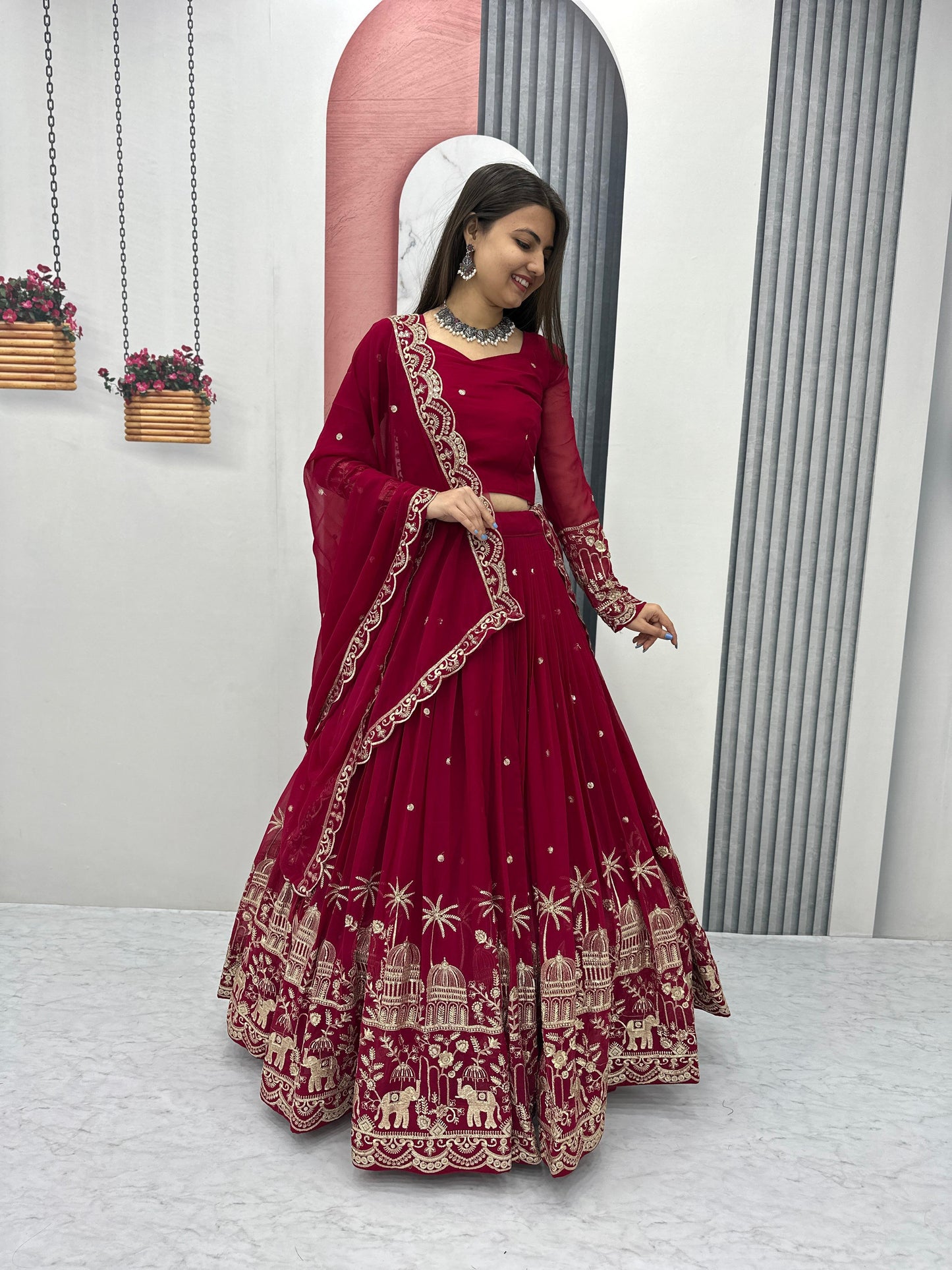 Premium Wedding Festival Indian lehenga choli