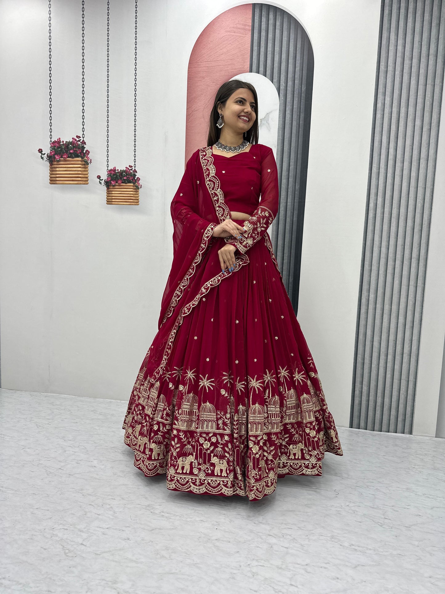 Premium Wedding Festival Indian lehenga choli