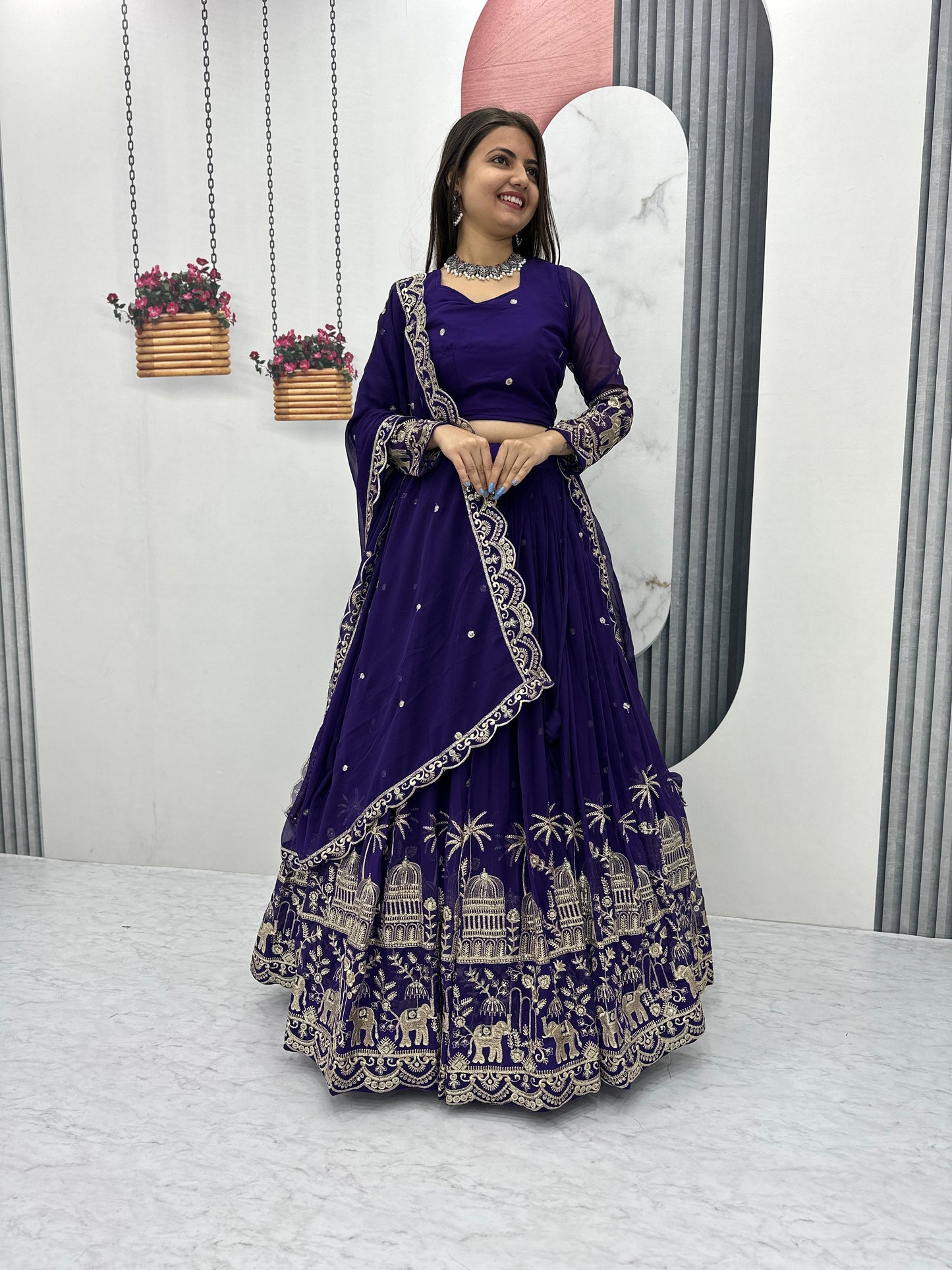 Premium Wedding Festival Indian lehenga choli