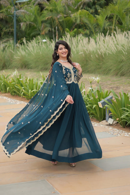 Premium Ready To Wear gown dress Indian Designer wedding Suit