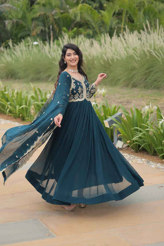 Premium Ready To Wear gown dress Indian Designer wedding Suit