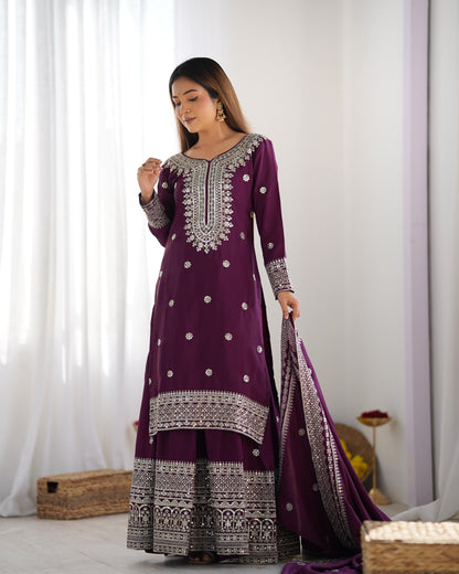 Wedding Palazzo Suit set Readymade Indian salwar kameez dress