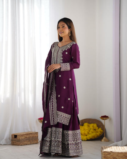 Wedding Palazzo Suit set Readymade Indian salwar kameez dress