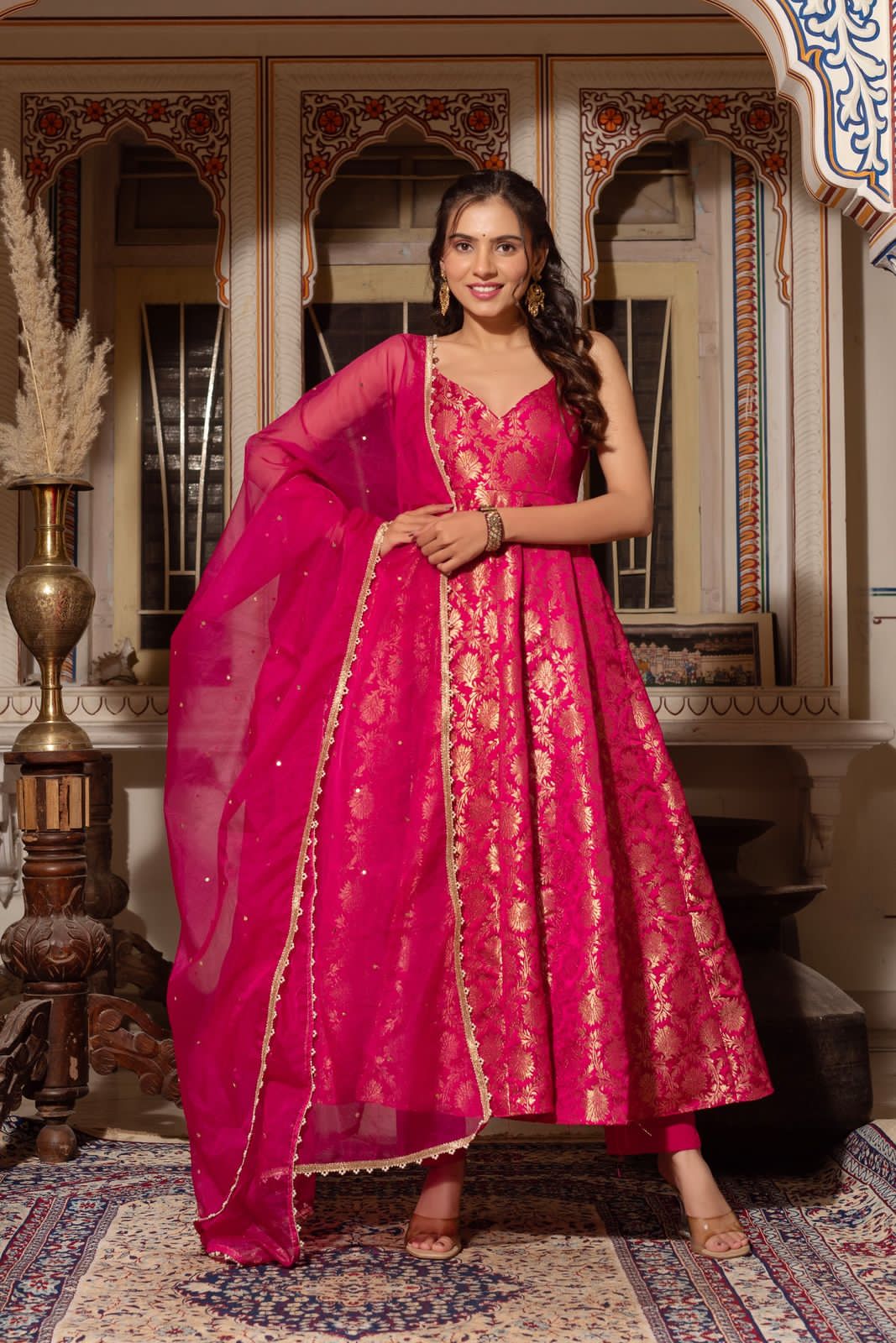 Premium anarkali Full Flaired wedding Indian salwar kameez dress Festival partywear suit