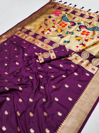 Pethani silk saree Designer Readymade Wedding saree