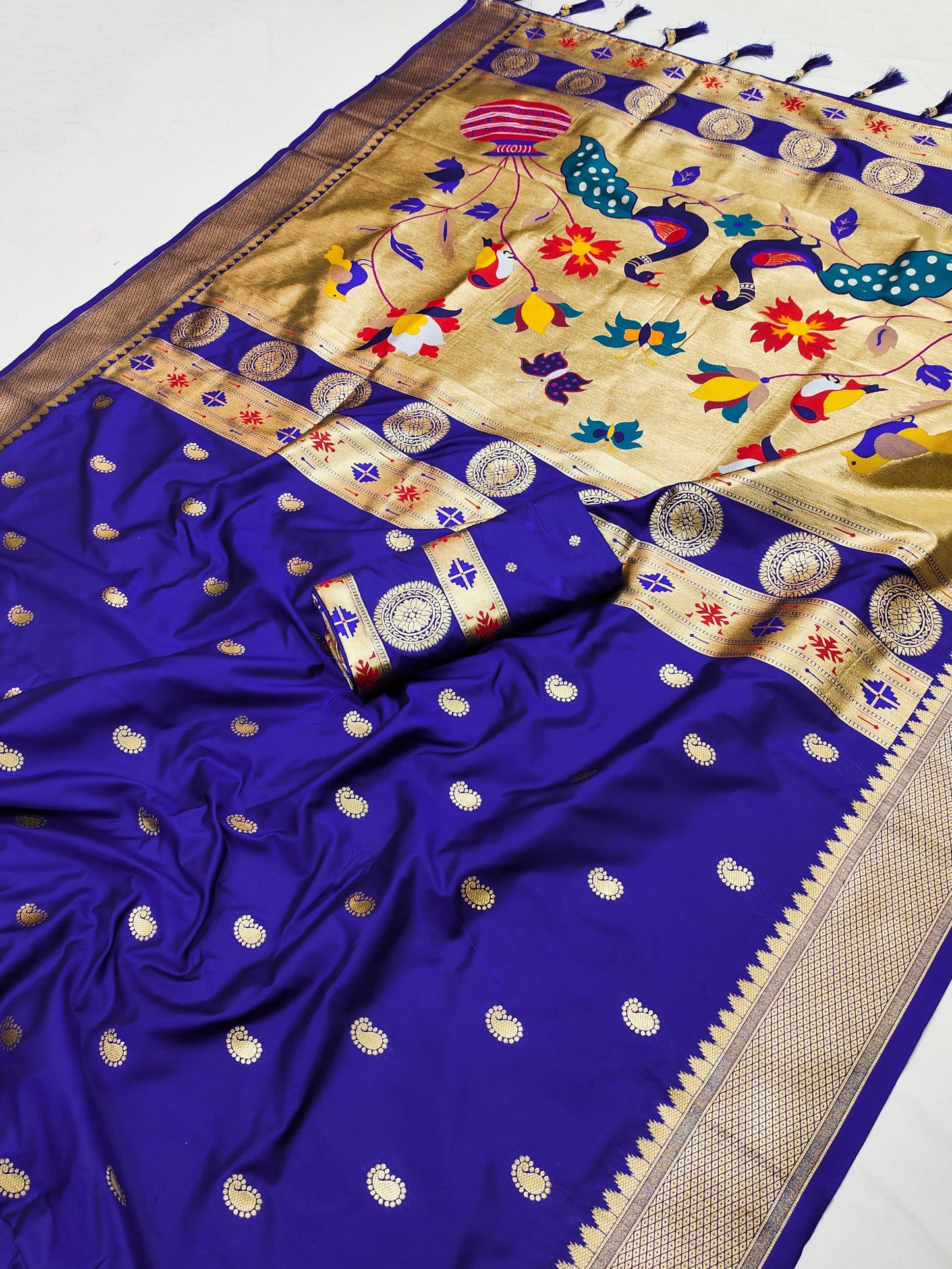Pethani silk saree Designer Readymade Wedding saree