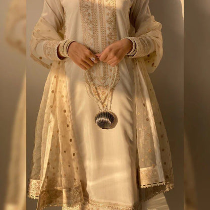 EID Pakistani Readymade Designer salwar kameez stitched