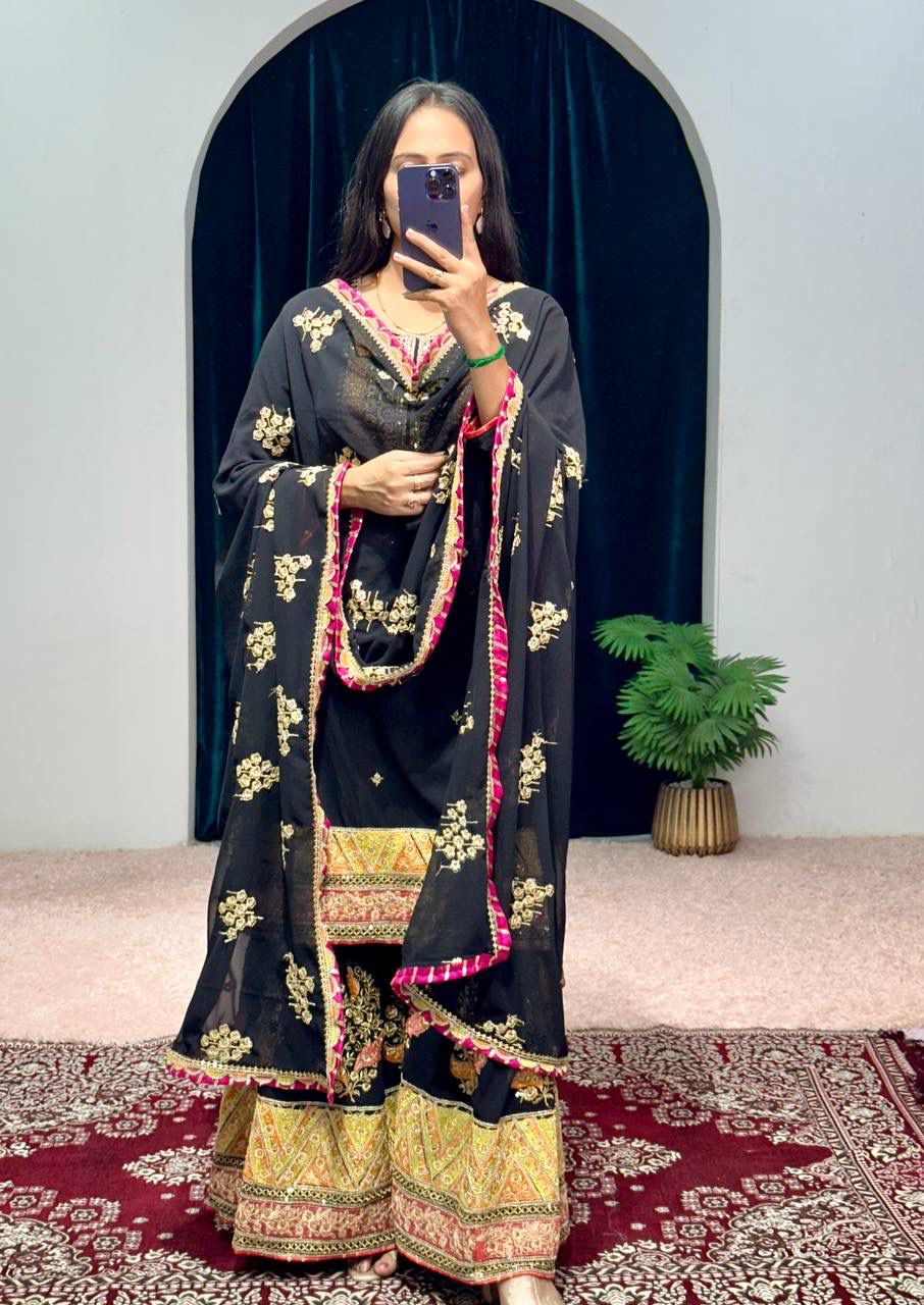 Premium Palazzo Suit set Readymade Pakistani Eid Dress