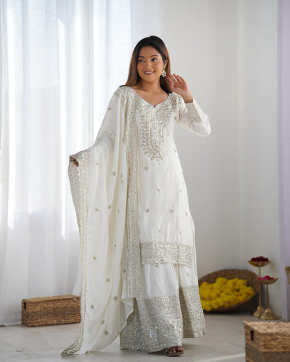 Premium Palazzo Suit Salwar Kameez Readymade for wedding Festival Indian dress