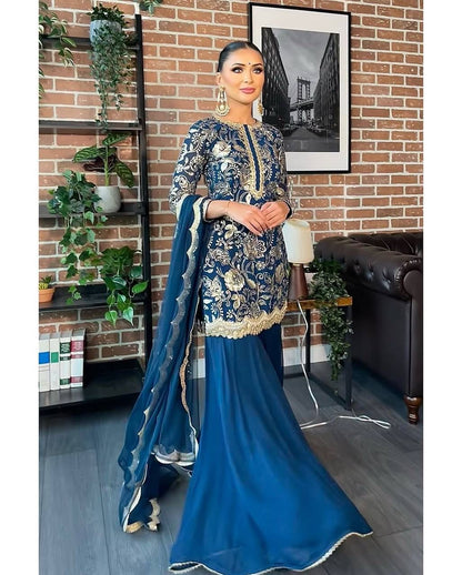 Sharara Suit Set for wedding Readymade Indian Pakistani dress