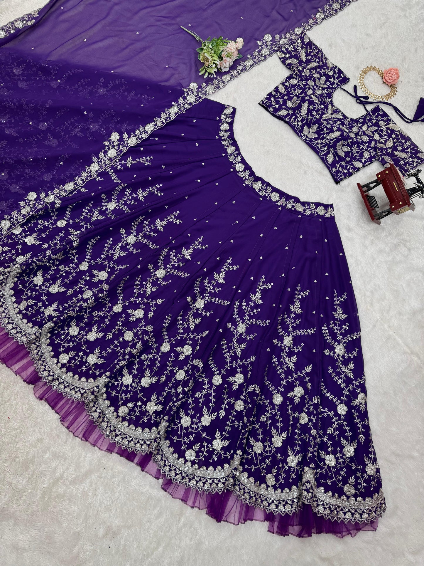 Wedding wear premium Readymade lehenga choli Stitched Indian dress