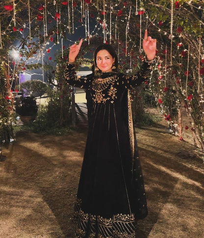 Readymade Anarkali Full Flaired pakistani gown dress for EID dress