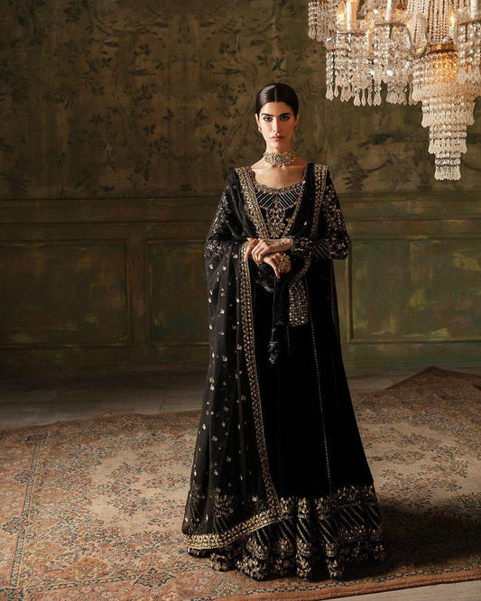 Readymade Anarkali Full Flaired pakistani gown dress for EID dress