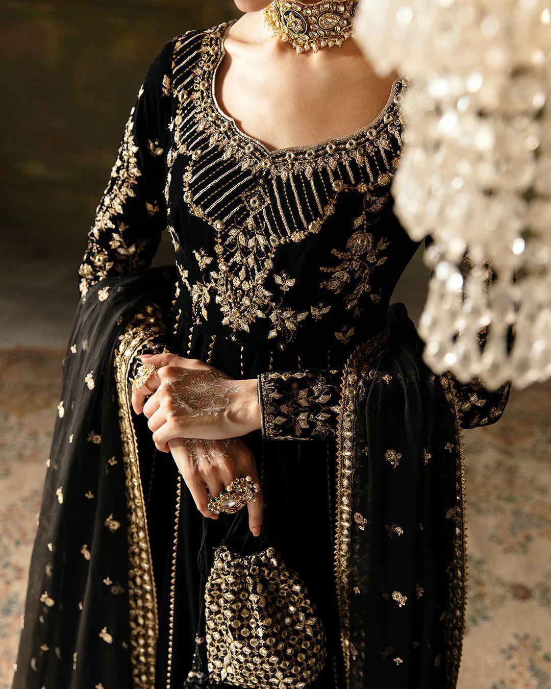 Readymade Anarkali Full Flaired pakistani gown dress for EID dress