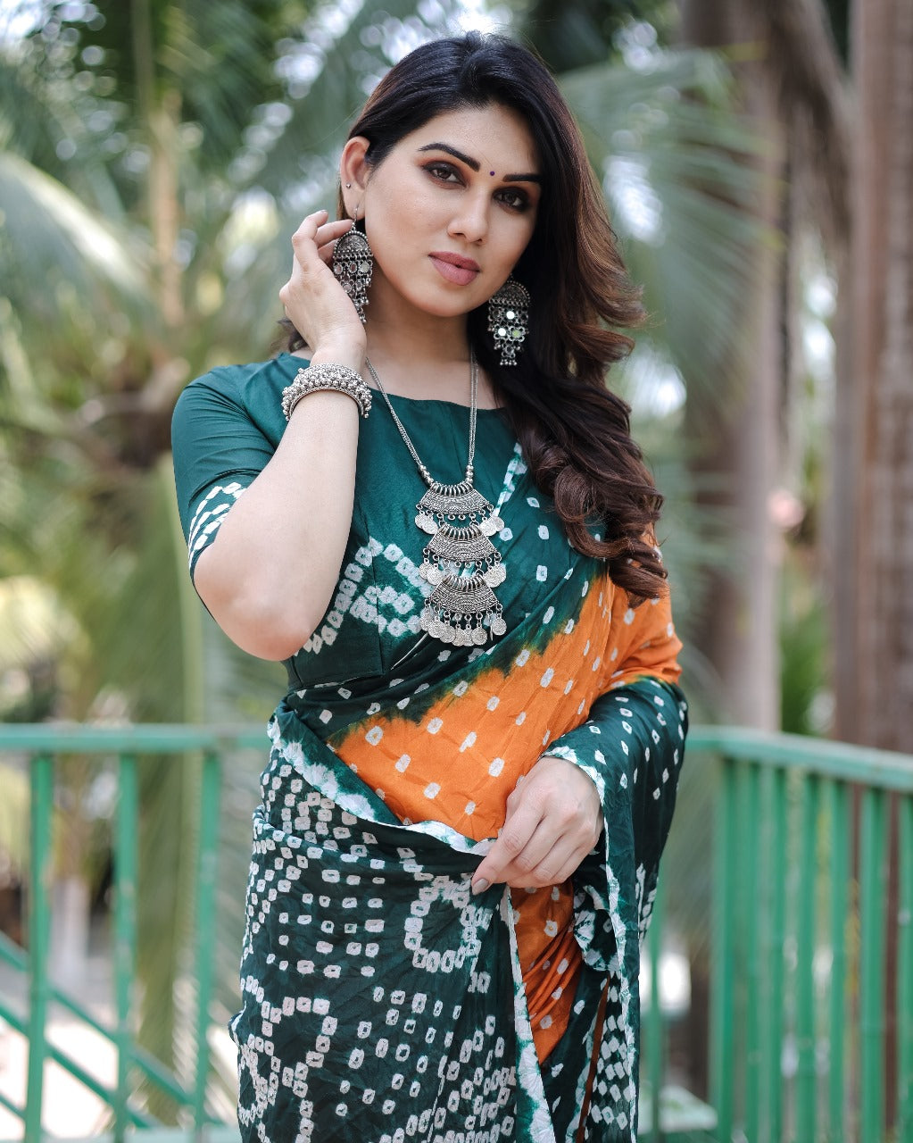Multi-Colour Readymade Wedding Party Wear Festival Indian Saree