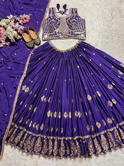 Premium Wedding wear lehenga choli Readymade Festival Lehenga