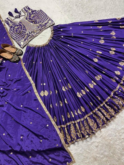 Premium Wedding wear lehenga choli Readymade Festival Lehenga