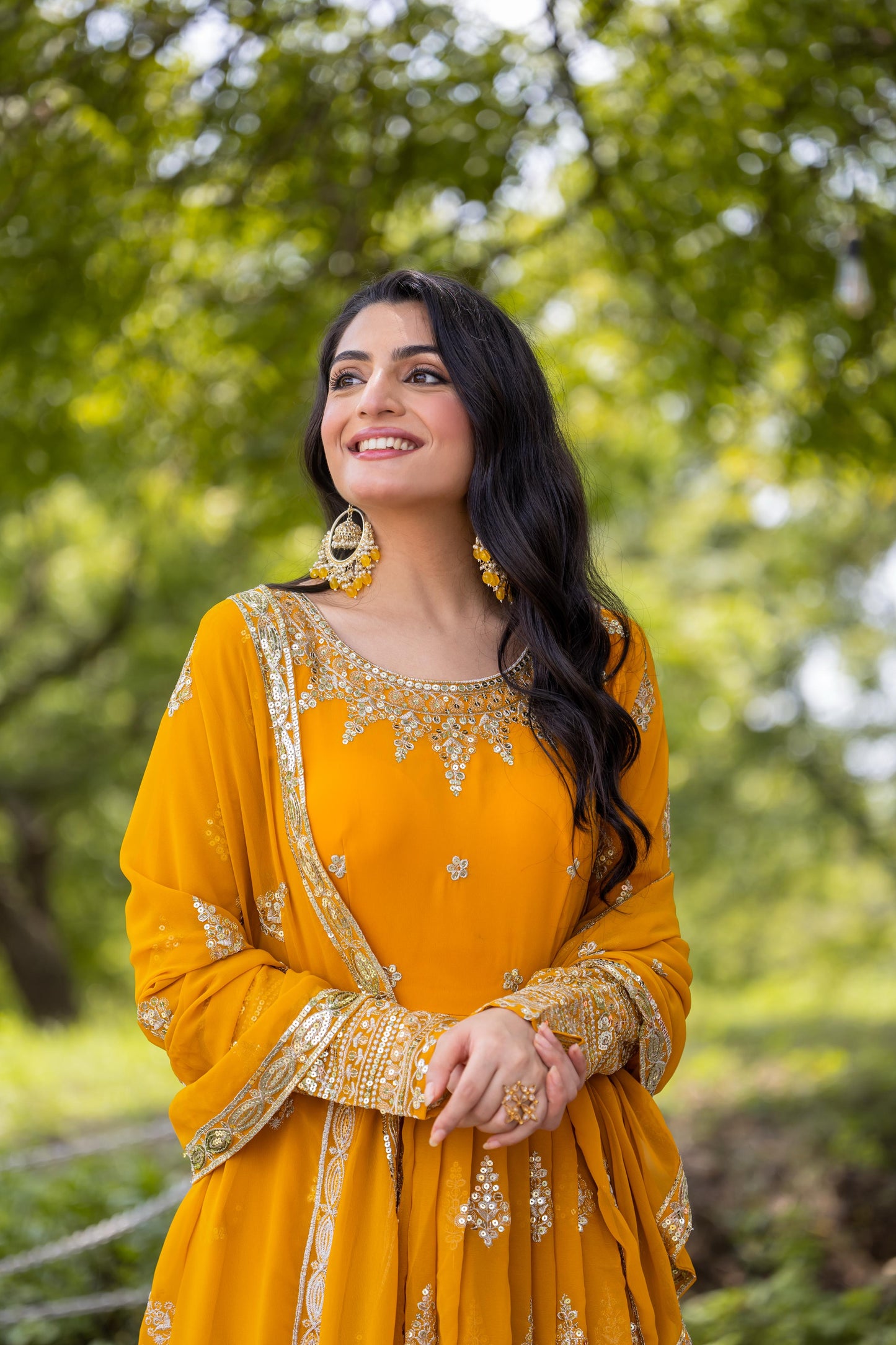 Anarkali Full Flair Readymade Salwar Kameez Indian wedding dress