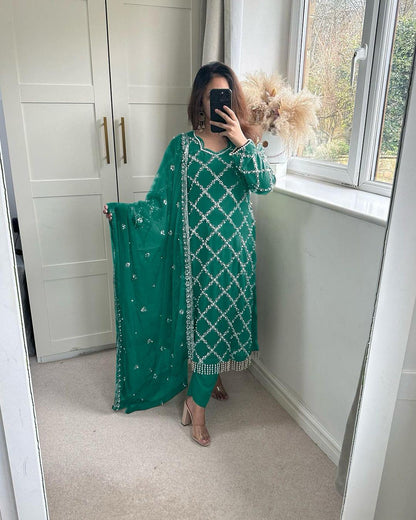 Designer Readymade Wedding Festival partywear Indian salwar kameez dress