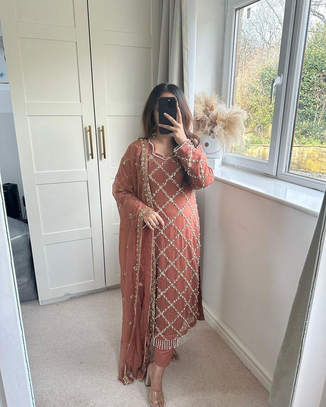 Designer Readymade Wedding Festival partywear Indian salwar kameez dress
