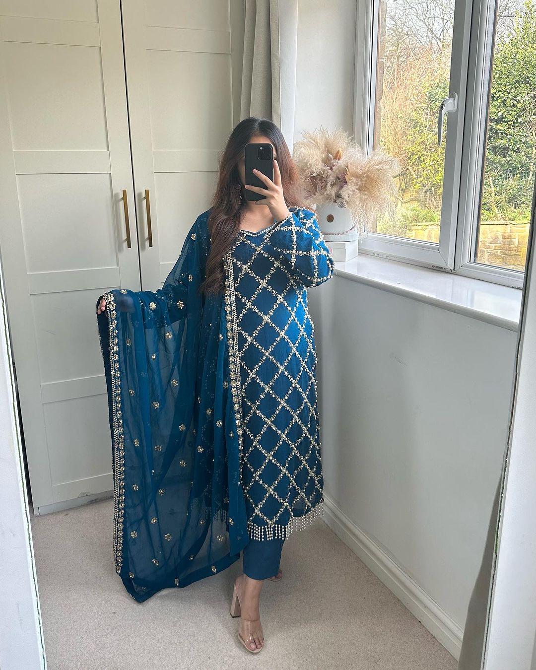 Designer Readymade Wedding Festival partywear Indian salwar kameez dress