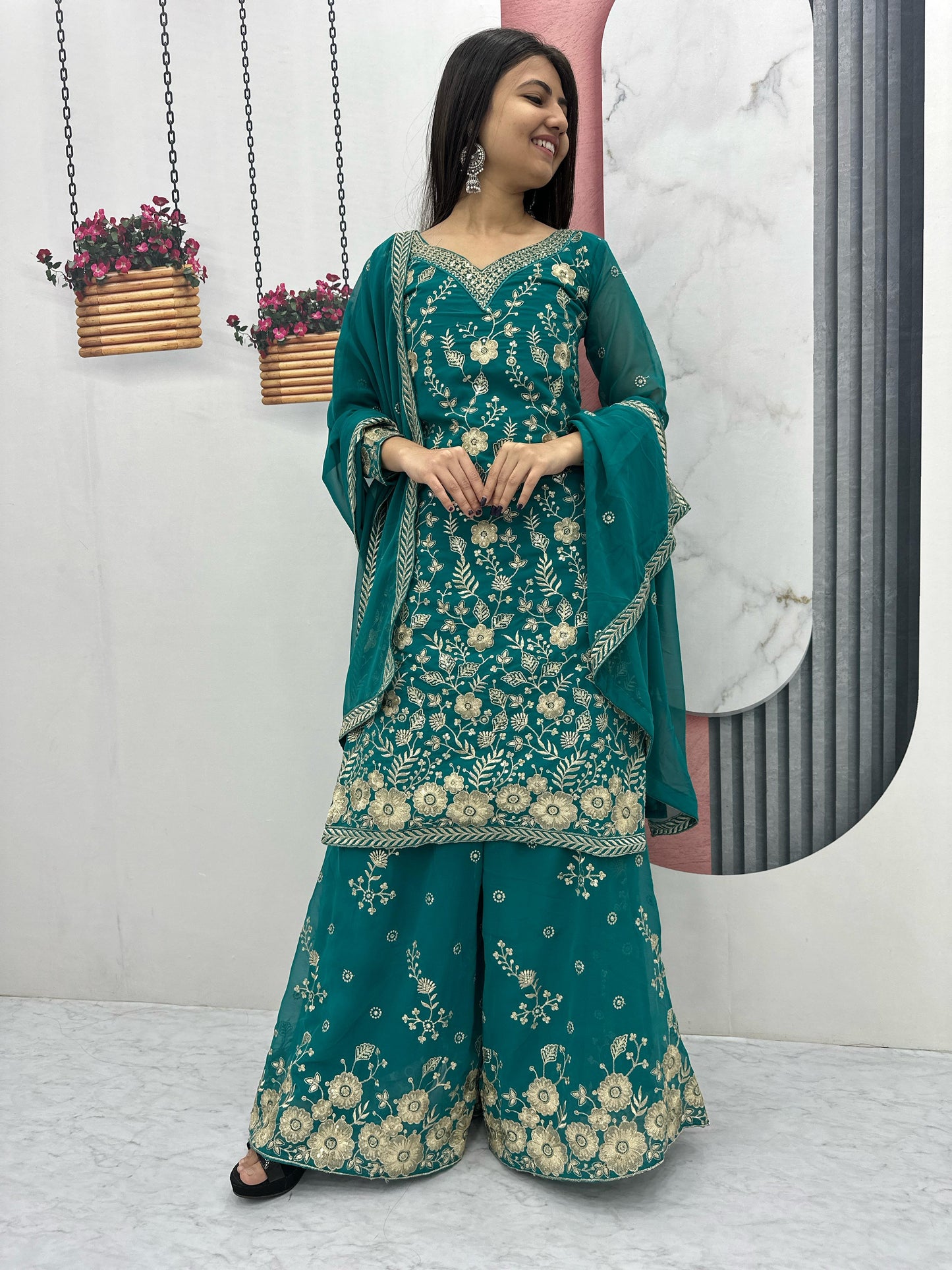 Readymade Pakistani Eid salwar Kameez Indian wedding dress