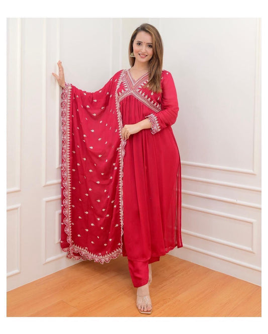 Anarkali Full Flaired Readymade Indian salwar kameez dress