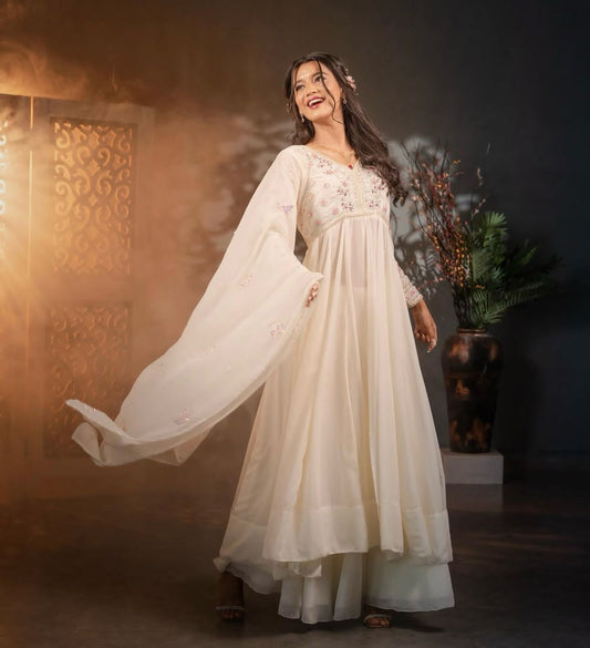 Anarkali Full Flair Readymade Wedding Indian salwar kameez dress