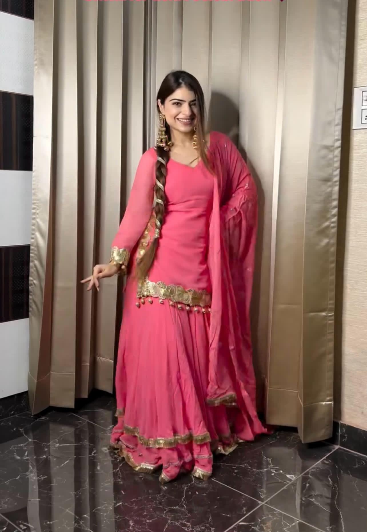 Punjabi suit Readymade Indian wedding Festival Salwar kameez dress
