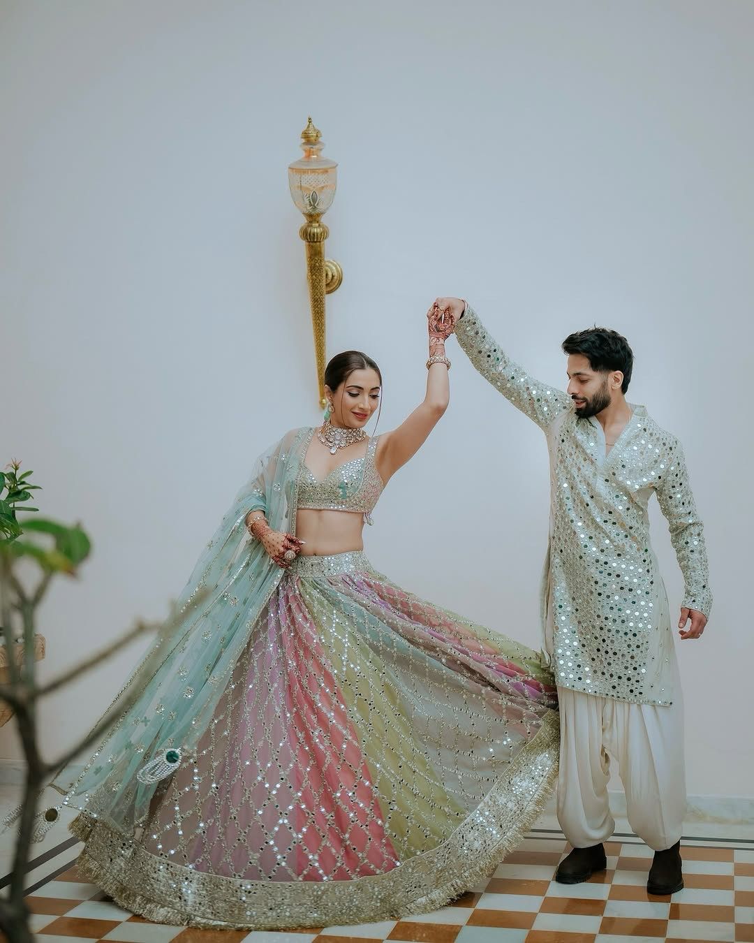 Wedding wear premium lehenga choli Readymade Indian stitched lehenga