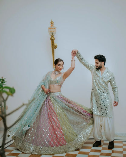 Wedding wear premium lehenga choli Readymade Indian stitched lehenga